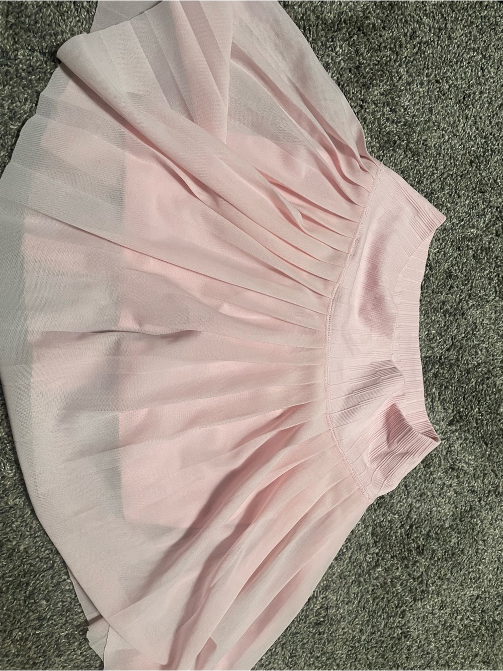 Women’s Light Pink Pleated Skirt -